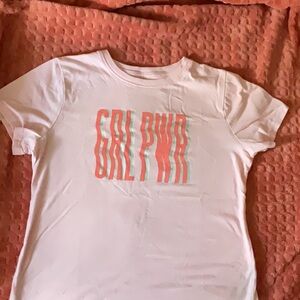 Xersion Kids Shirt - Pink with Teal Print